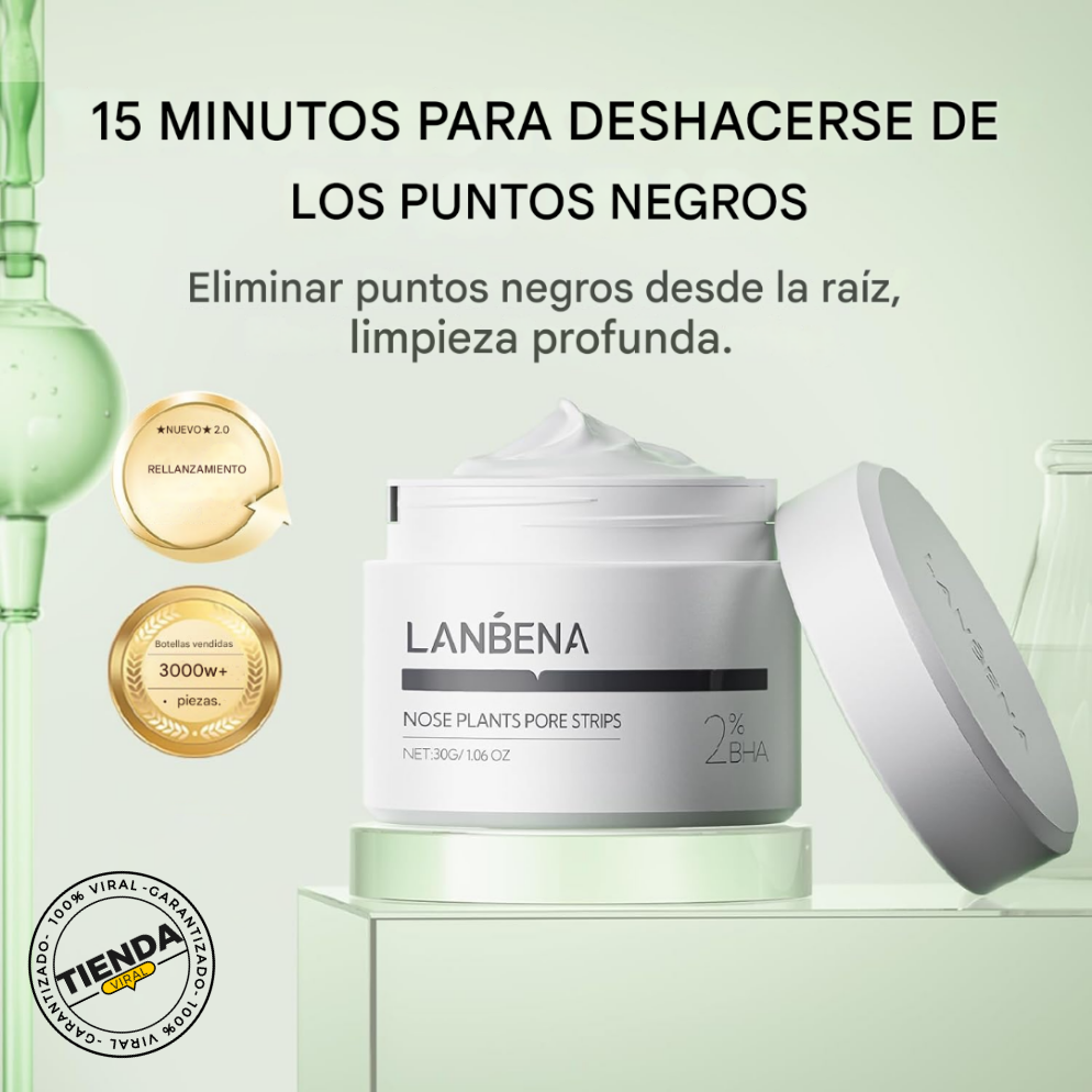 LANBENA Mascarilla facial removedora de espinillas y puntoso negros.