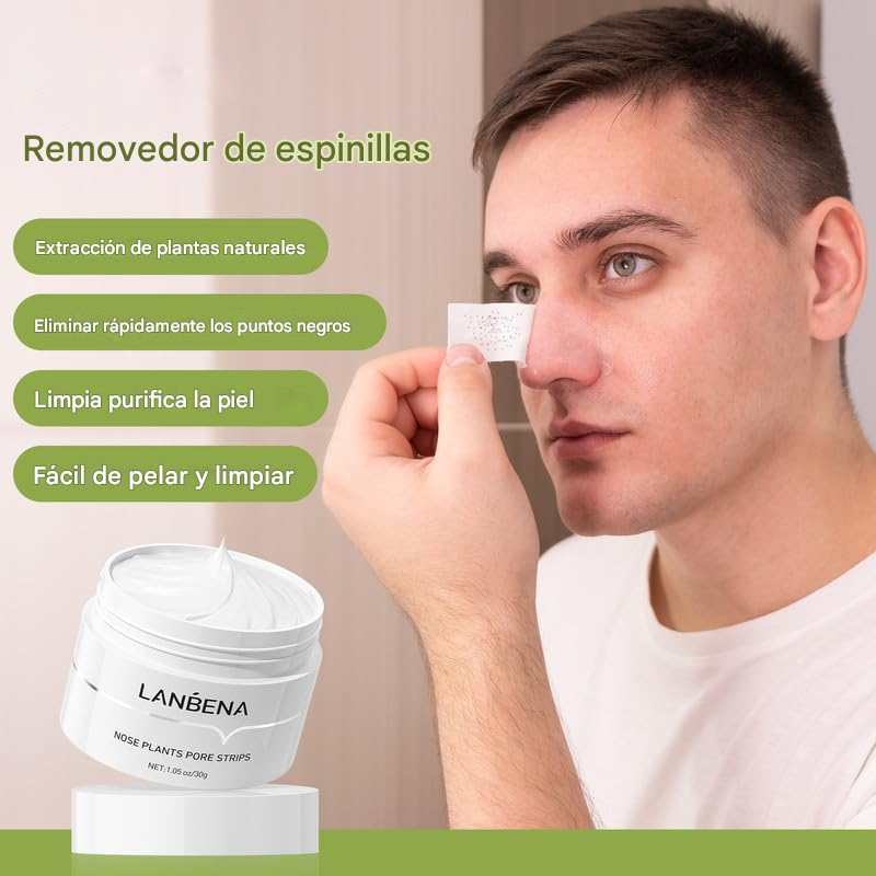 LANBENA Mascarilla facial removedora de espinillas y puntoso negros.